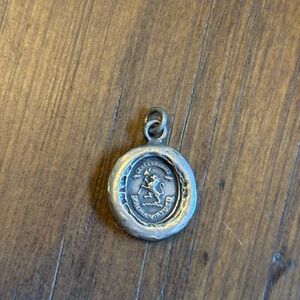 Pyrrha 925 sterling silver ‘excelsior’ talisman pendent